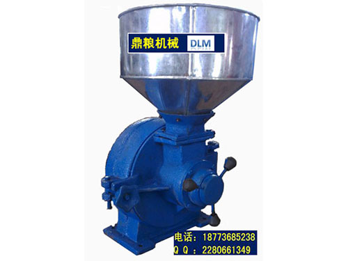 30型磨片式粉碎機(jī)、磨粉機(jī)磨粉機(jī)，磨片式，產(chǎn)量達(dá)1000公斤時,粗細(xì)可調(diào)